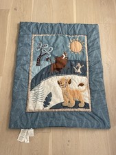 Lambs  Ivy Lion King Adventure Baby Crib Comforter Only Disney Baby Blanket EUC