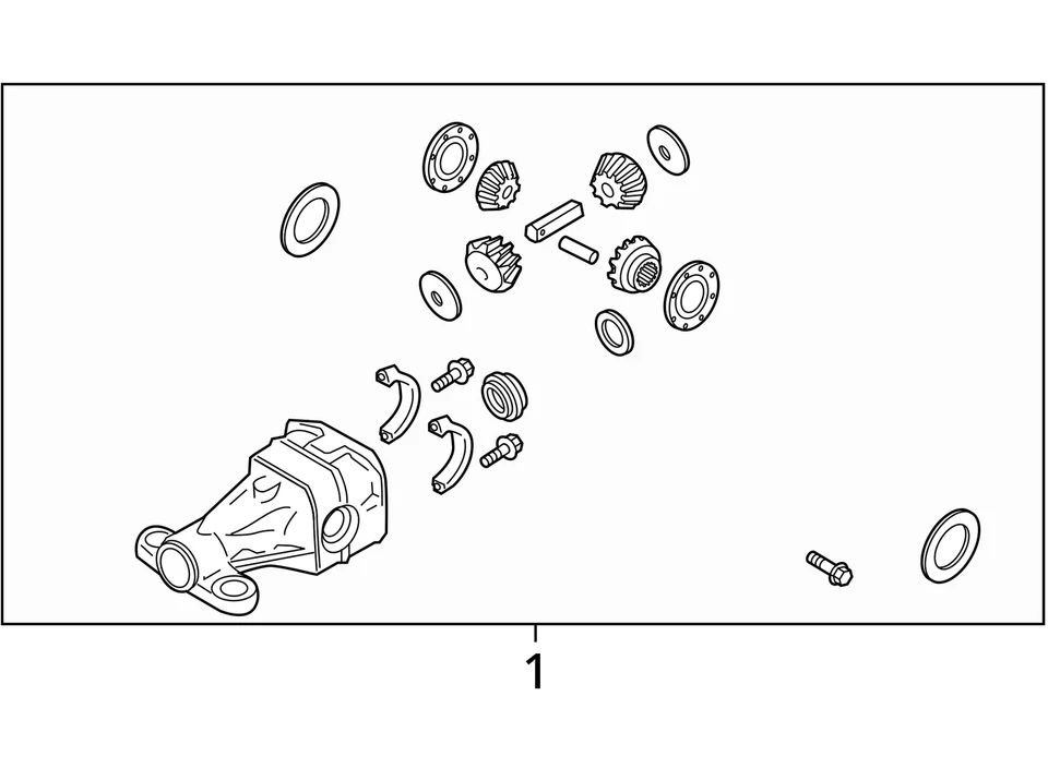Carrier 2.937 Ratio Rear Fits 14-19 INFINITI QX80 791427 Foto 3 de 4
