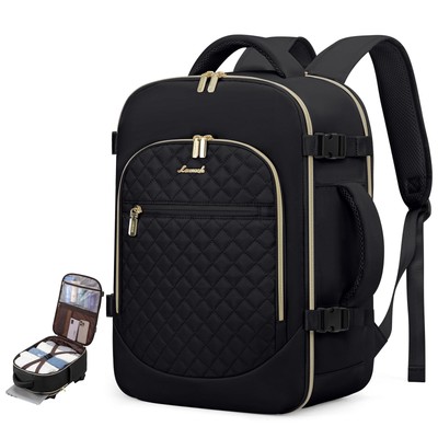 LOVEVOOK Carry on Backpack, 40L Travel Backpack for Women Airline Approved,Lu...