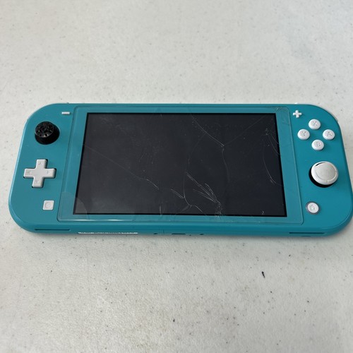 Nintendo Switch Lite HDH-001 türkisfarbenes System Handheld nur für Teile oder Reparaturen