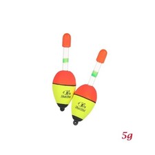 1x Luminous Fishing Night Float Light Stick Foam Plastic Bobber Sea Rock 5g