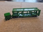 Vintage 1982 Mattel Hot Wheels Truck Co. Newcar Car Transporter Action Set Green