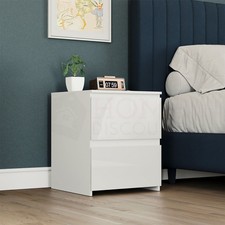 Modern High Gloss Chest of Drawers Bedside Bedroom Furniture