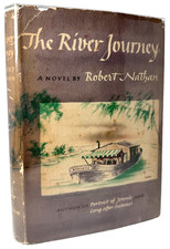 The River Journey, Robert Nathan, 1949 HCDJ 1st edition in Mylar
