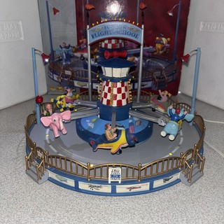 2007 Lemax Junior Flight School Christmas Village