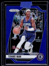 2024-25 Panini Prizm #69 Terance Mann Blue Prizm /199 Clippers TTC3034
