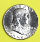 Estate Find 1961 D- Franklin Half Dollar #K25178