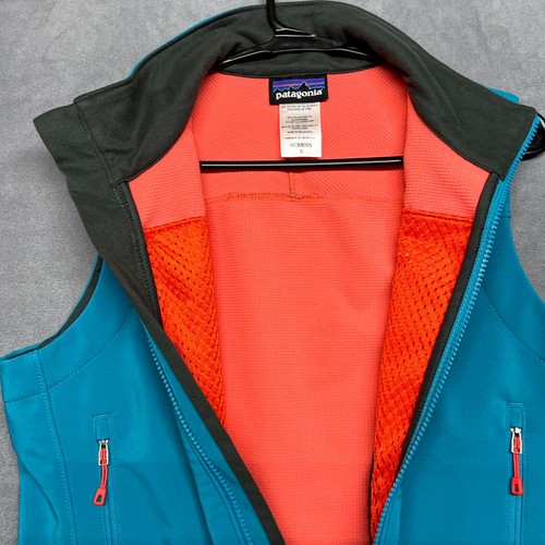 Patagonia Polartec W's Adze Weste Damen Small Aqua Stretch Mesh gefüttert Full Zip - Bild 4 von 9