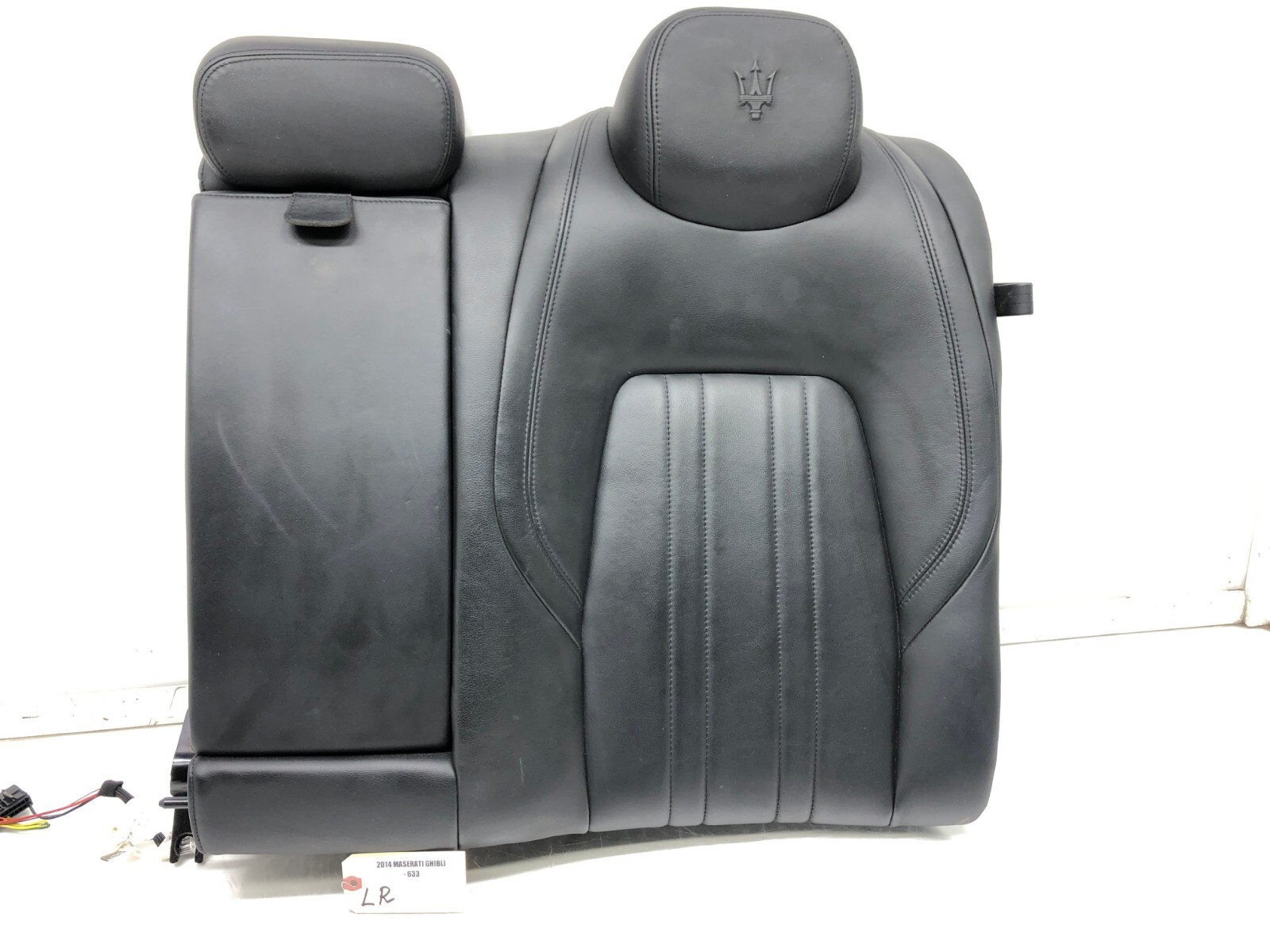 2014-2017 MASERATI GHIBLI LEFT DRIVER REAR UPPER SEAT CUSHION OEM.