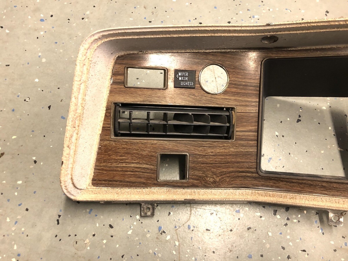 うち様　オーダーページ 1974 Pontiac Grandville Dash Insert 74 Donk | eBay
