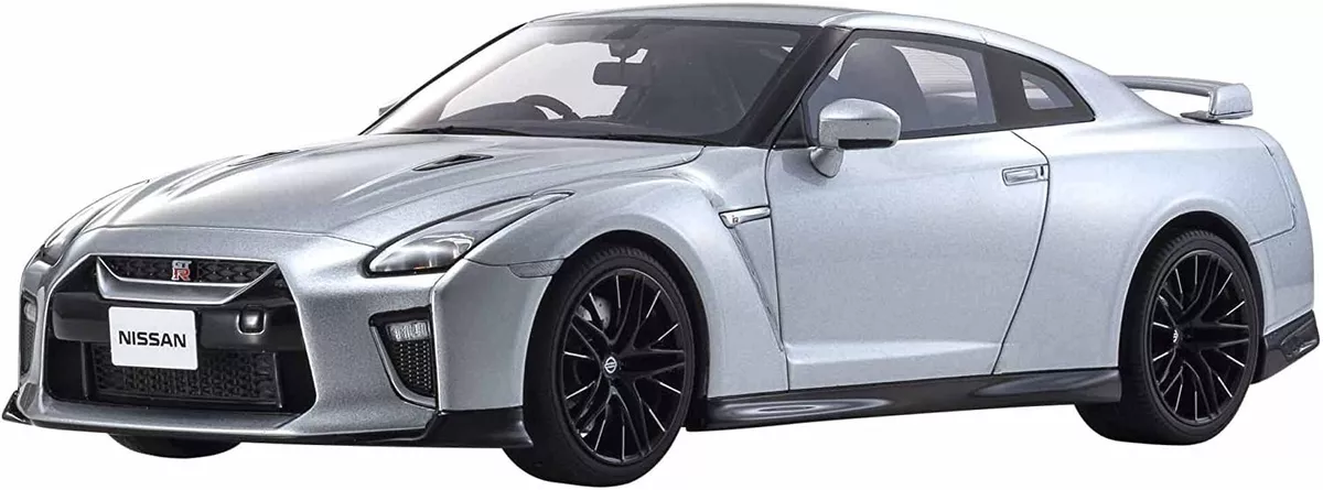 Kyosho samurai 1/18 Nissan GT-R 2020 Silver Complete Service