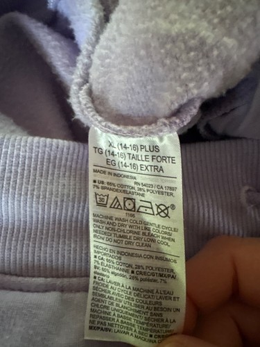 Girls Old Navy Mid-Rise Flare Sweatpants Pockets Size: XL (14-16) Plus or PETITE - Picture 9 of 10