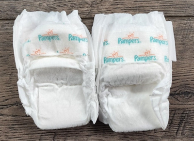 New Set of Diapers Pampers Preemie Swaddlers P-XS Up To 4lbs