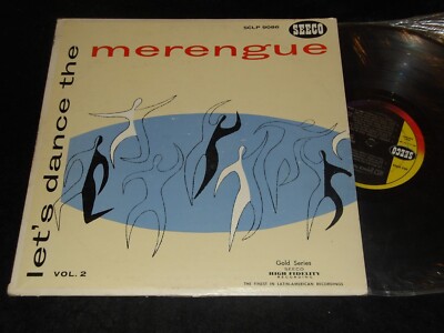 SEECO Latin Jazz LP Rarity LET'S DANCE THE MERENGUE P. Guzman TIPICO CIBAENO