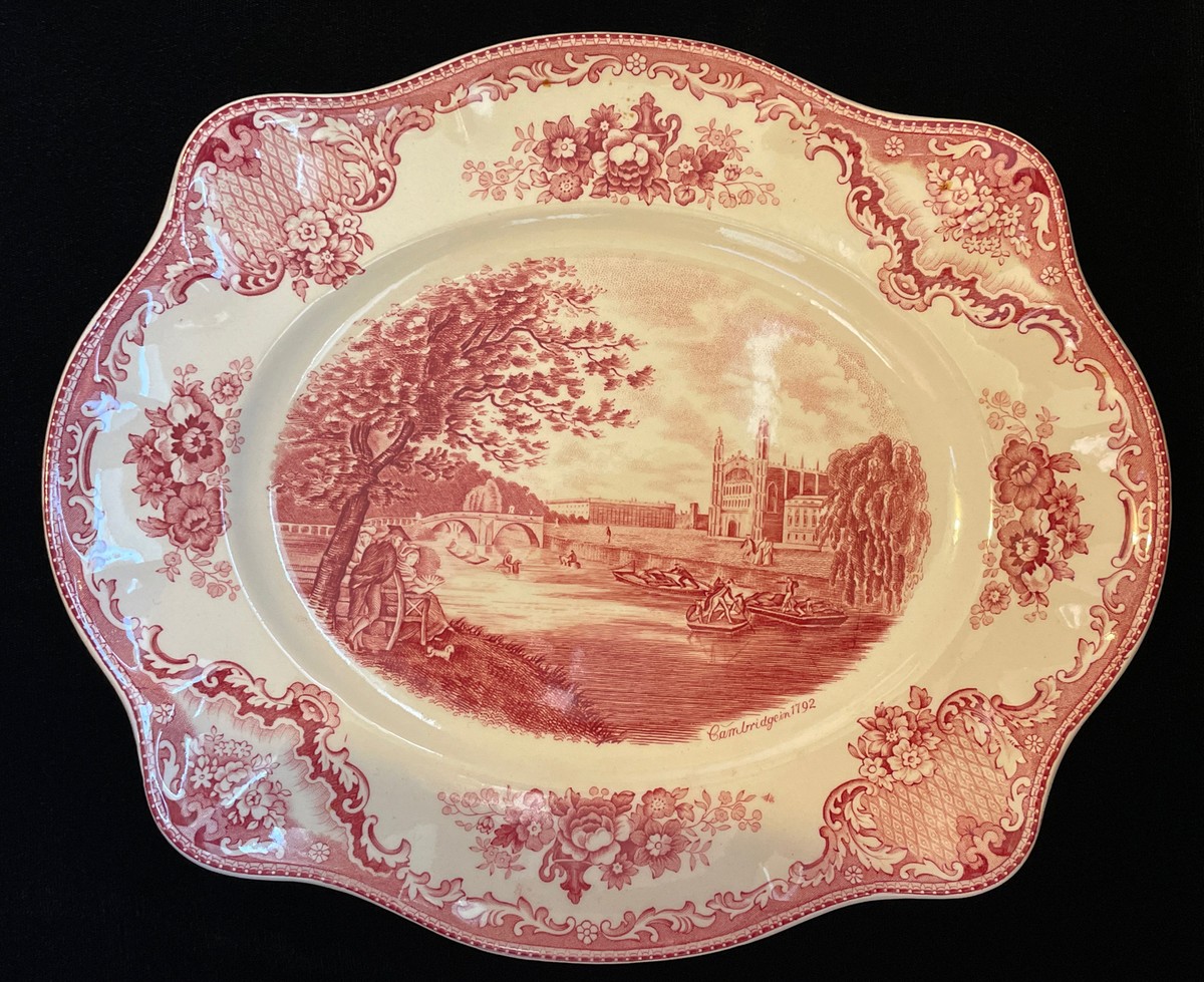 JOHNSON BROTHERS OLD BRITAIN CASTLES PINK 12