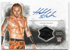 2016 Topps WWE Undisputed Heath Slater Relic Autograph Card