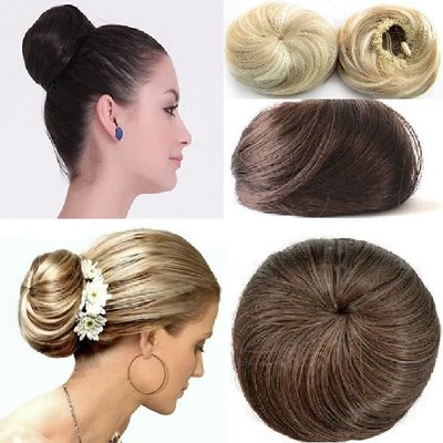 NO-NAME Hairpiece Hair Thickening Hepburn Bun Hair Extension Chignon Updo