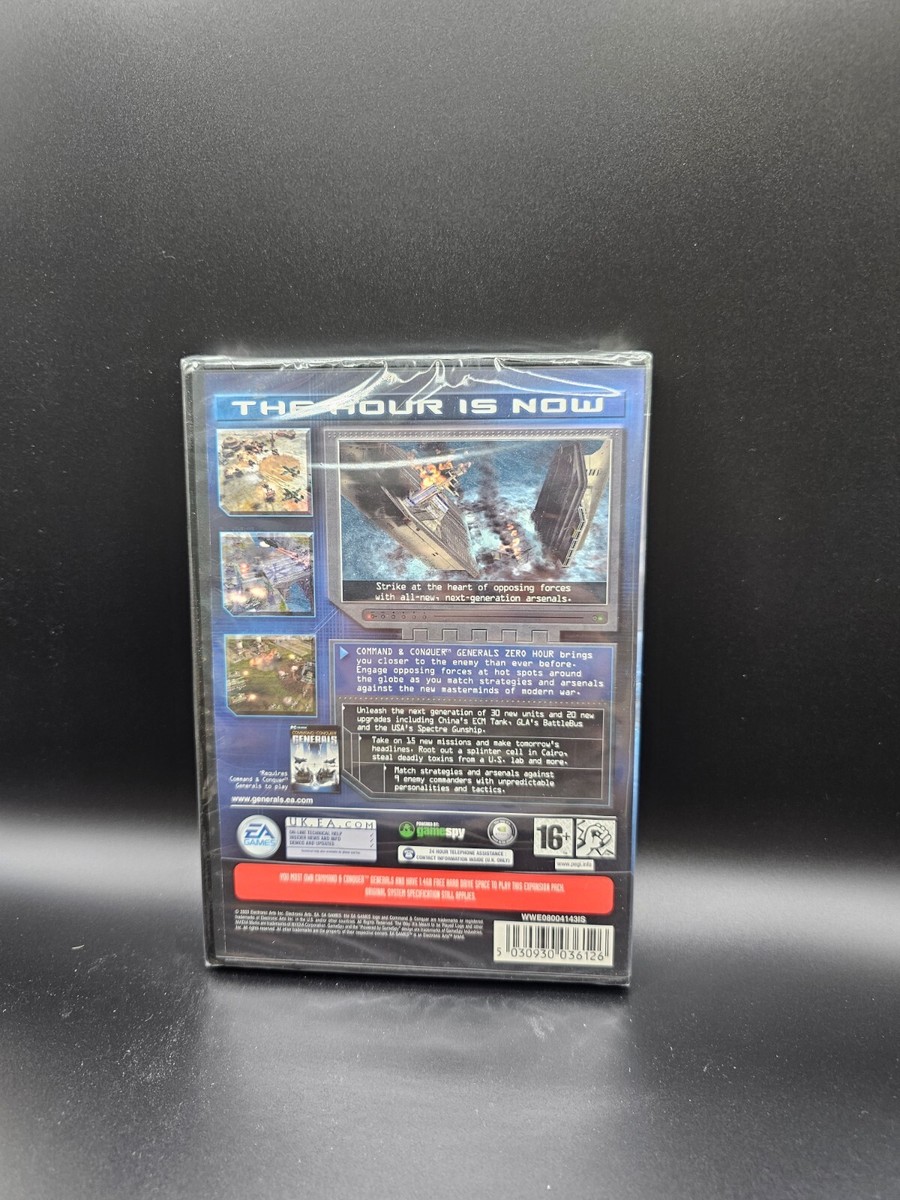 FAB Command and Conquer HNT EARF英語版1枚 Command And Conquer Generals Zero Hour Expansion PC NEW