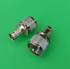  1 PC UHF PL259 Male to BNC Female Connector - USA Seller