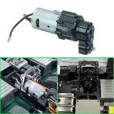 Metall Zweite Getriebe Mit Überweisen Fall Für 1/14 Tamiya RC LKW Scania Volvo