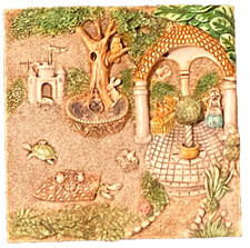 Picturesque Harmony Kingdom Byron's Secret Garden Gourmet Gazebo Magnet Tile