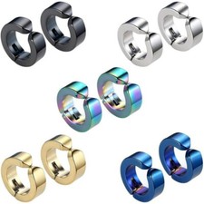 New Unisex Non Piercing Magnetic Magnet Ear Stud Fake Earrings Men Women 1 Pc