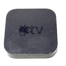 Apple A1469 TV 3rd Generation 50-60Hz 0.3-A HDMI Wi-Fi HD Media Streamer - Black