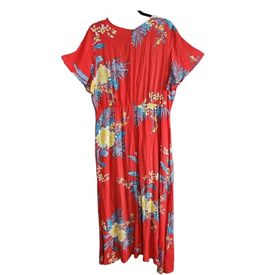 chinese dress ladies Provence Bloom Tiered Maxi Dress Floral Blue