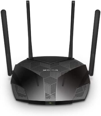 * Mercusys MR1800X WLAN-Router 6 Dual-Band AX1800, 5 GHz hat 1201 Mbps, 2,4 GHz 