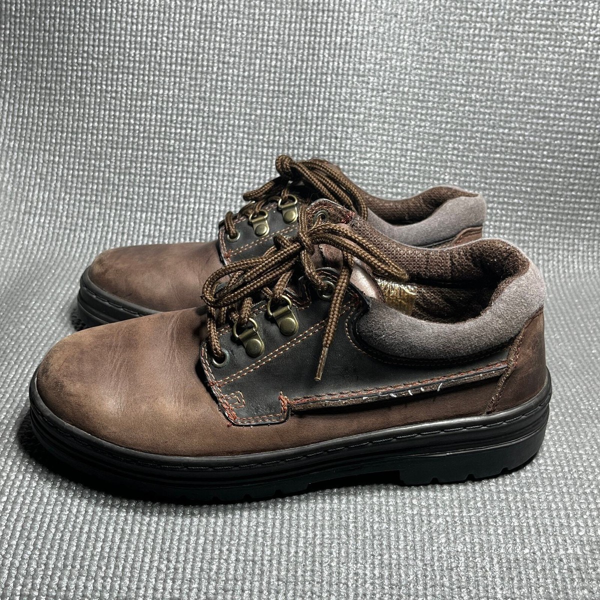 The Leather Collection Loafers Shoes Mens 7.5 Brown Leather 