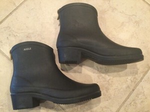 aigle ankle boots