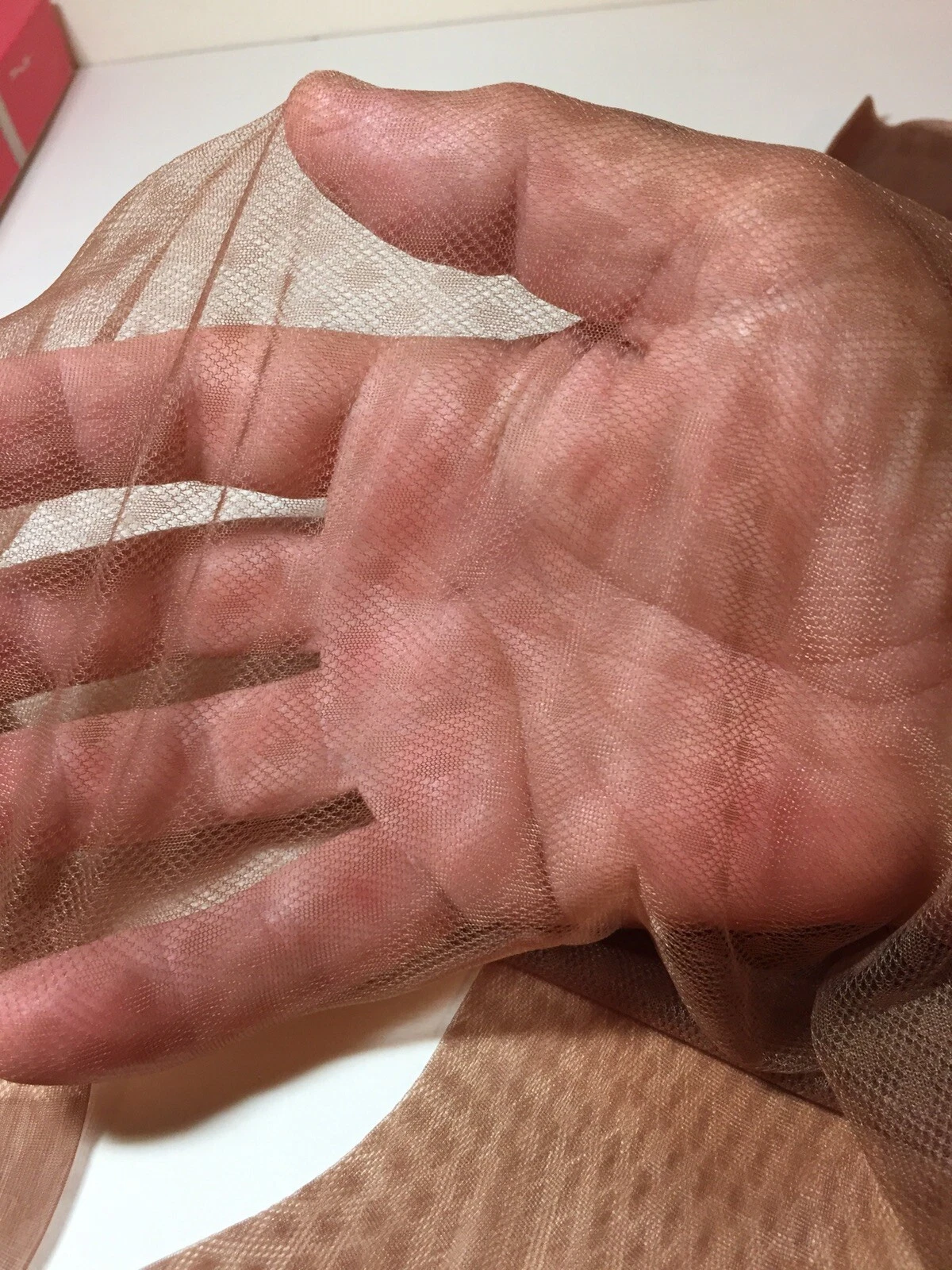 VANS 6 PAIA Calze Nylon 10 1 2” PIATTE ? Cannella Van Raalte Punta Rinforzata Tacco