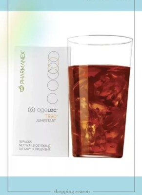 Nu Skin NuSkin PHARMANEX ageloc TR90 JUMPSTART 15 PACKS/SACHETS NEW Exp 12/25