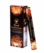 Darshan Agarbatti Myrrh Frankincense Fragrance Incense Sticks 6 Pack Of 20 Stick