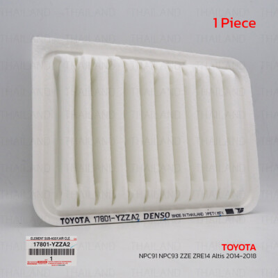17801YZZA2 Genuine Toyota AIR FILTER 17801-21050 17801-YZZA2 for