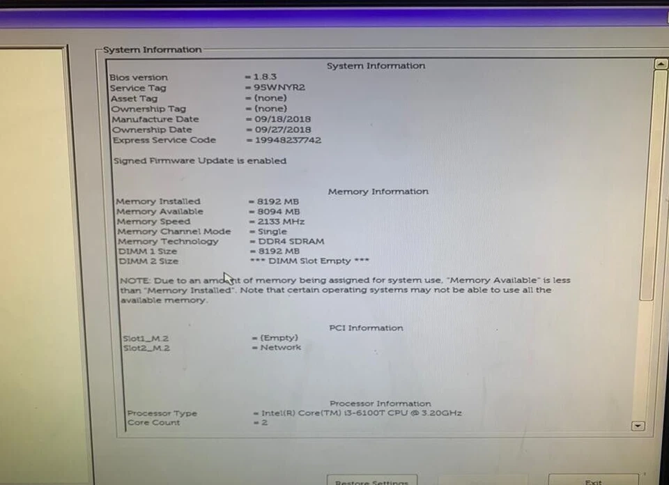 DELL OPTIPLEX 3050 MINI PC - i3-6th -8GB RAM -256GB SSD - OS - Wi-Fi (OFFERS OK) - Image 2 of 4