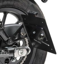 Portatarga laterale M per Honda Rebel 500 17-23 nero
