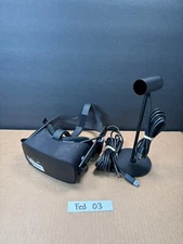 Oculus Rift C4-A HM-A VR Virtual Reality Headset Black with Cable Works!!!