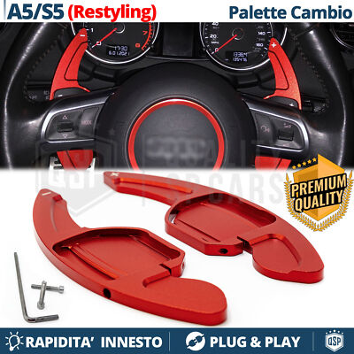 2Piece Palettes De Changement De Vitesse Au Volant Pour Audi A5/S5/RS5