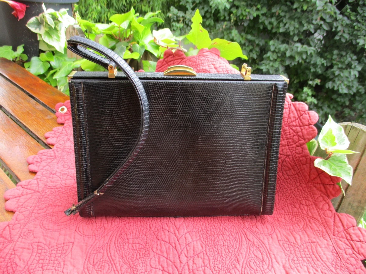 Sac à top main vernis