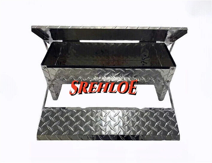 SREHLOE Aluminum Automatic Chicken Food Feeder Treadle Self Opening Feed