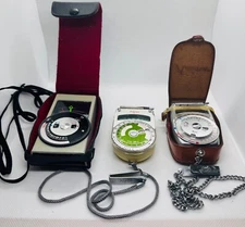 ALPEX - KALIMAR - VIVITAR - LIGHT METER LOT OF 3