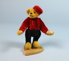 Little Gems Bellhop Miniature Velvet Bear Carol Stewart