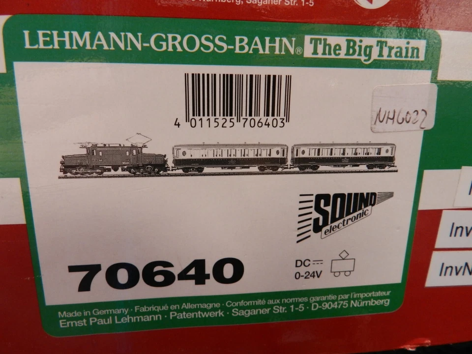 LGB 70640 - RhB Alpine Classic mit Krokodil - Limited Edition - Sound - OVP - Bild 3 von 4