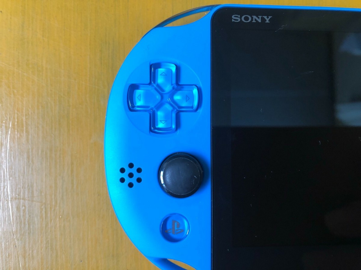 PlayStation Vita Wi-Fi Model PCH-2000 ZA23 Aqua Blue Japan