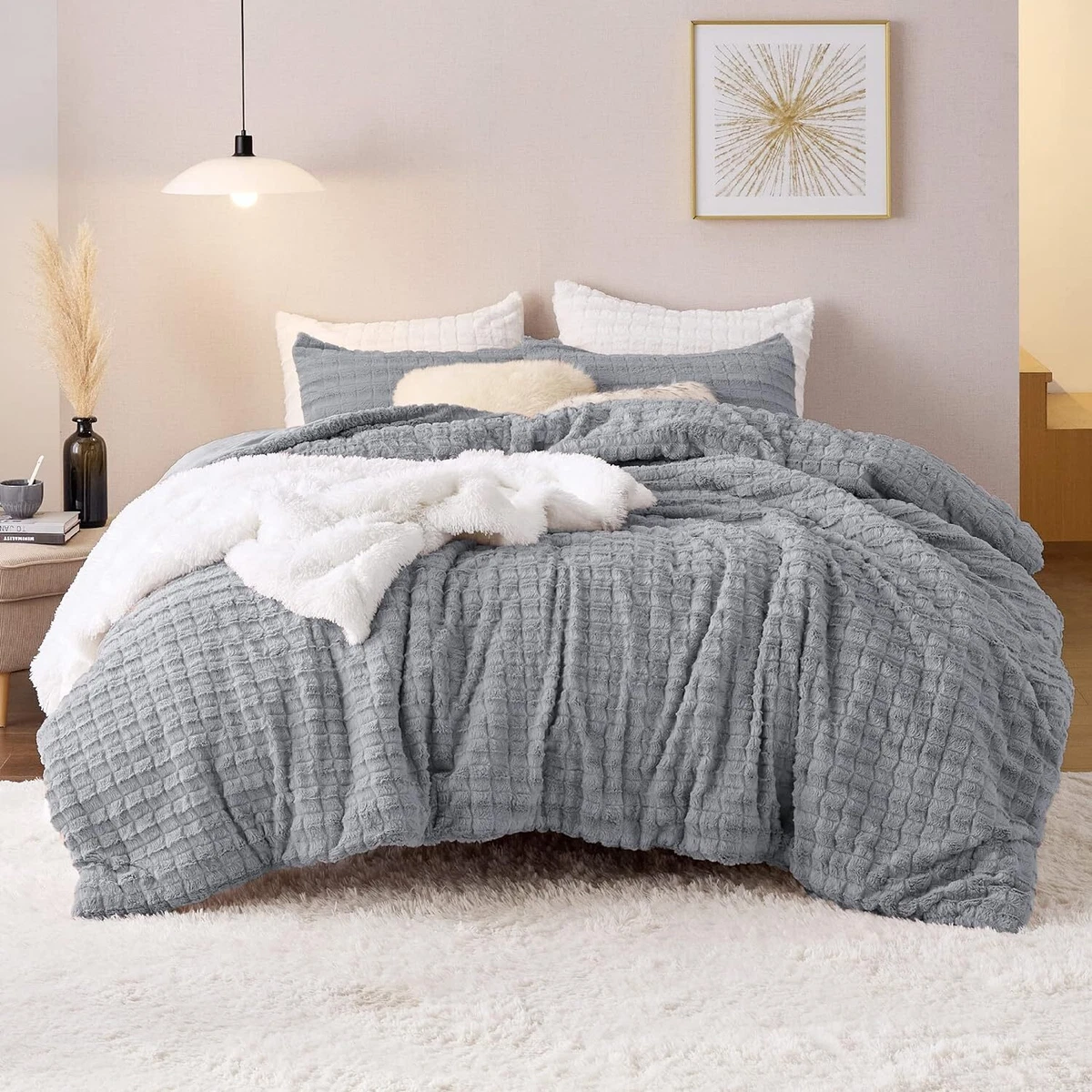 Fluffy bed sets queen online