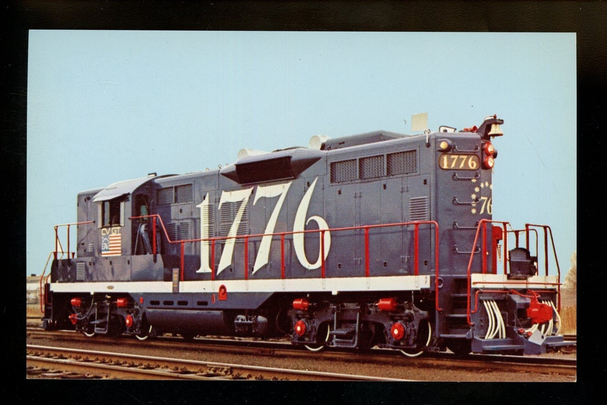 タレントカード RT-186938 Train Railroad postcard Central Vermont RW CV GT #1776