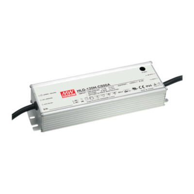 MEANWELL HLG-120H-C500AB, AC-DC LED-Installationsnetzteil, Metallgehäuse, IP65 1
