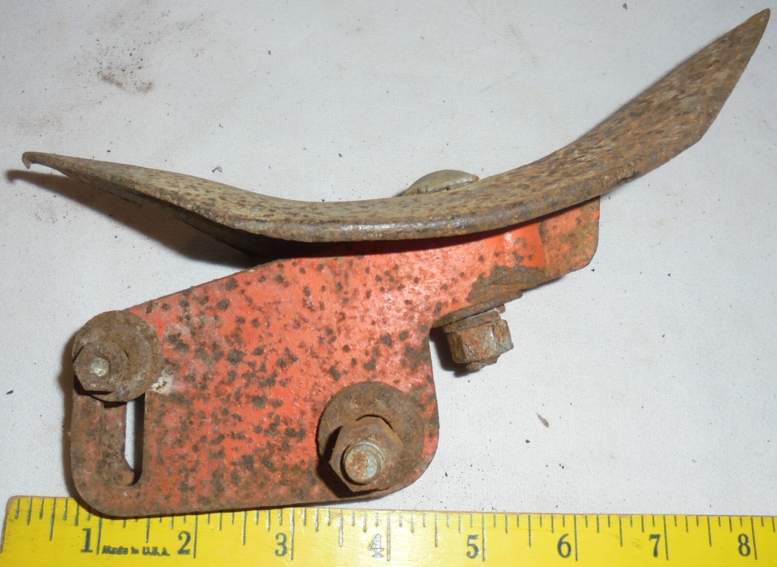 Vintage Cast Iron Plow Point 8" x 3" eBay