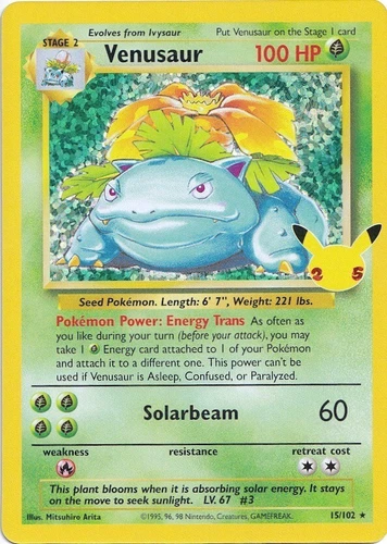 Venusaur 15/102 Celebrations: Classic Collection